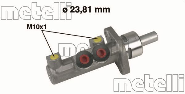 METELLİ 05-0412 | Ana Merkez ABS Lı (Renault Megane I 1.6 1.9 Dtı 1.9 DCI 99-03 / Scenic I 1.6 1,9Dcı 99-03)