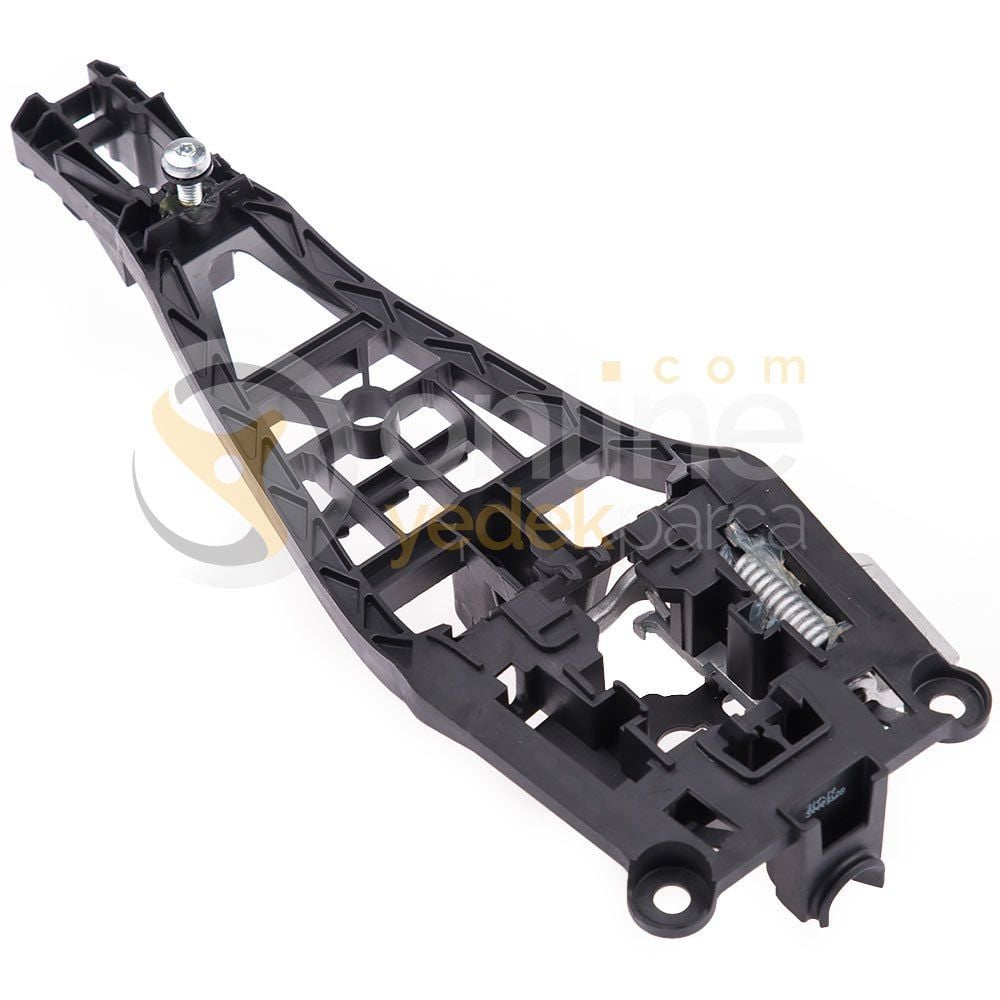 PSA 24463749 | Opel Corsa D Arka Sol Kapı Dış Tutma Kolu Arka Braketi Orijinal