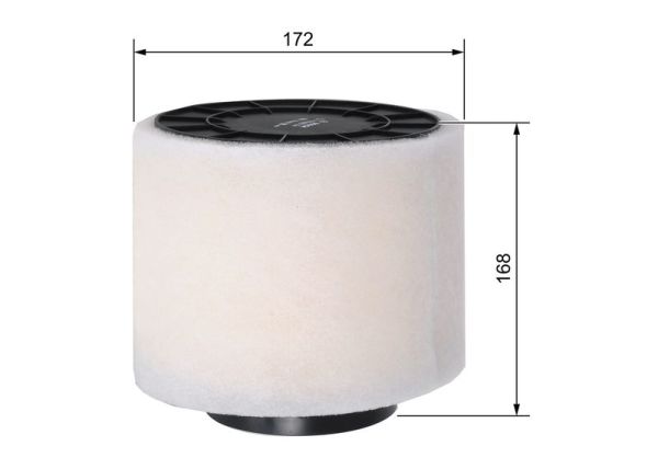BOSCH F026400334 | Hava Filtresi 08-Aı.A4-A5-Q5 2.7Tdi-3.0Tdi