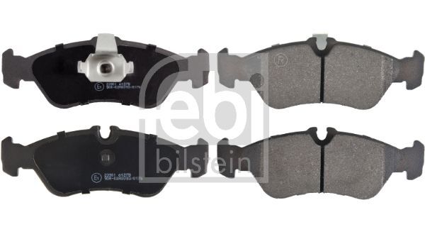 FEBI BILSTEIN 16160 | / Arka Fren Balatası-0Wc Kulaklı-(VW Lt 97-07 Mercedes Sprinter 95-06)