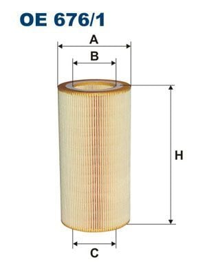 FILTRON OE 676/1 | Yağ Filtresi Filtre Elemanı