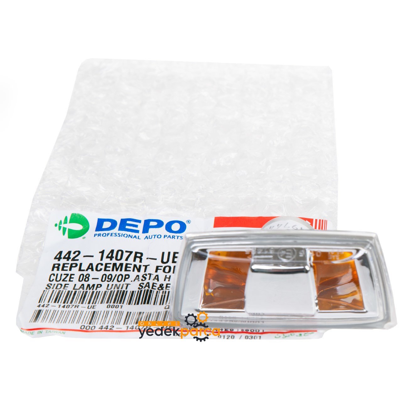 DEPO 442-1407R-UE | Opel Astra H Çamurluk Sinyali Sağ Taraf