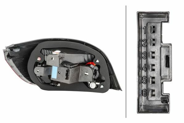 HELLA 2VP008679-121 | Stop Lambası Sağ BMW E60 03-09