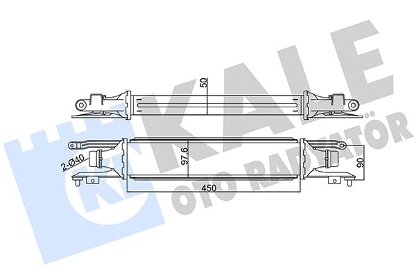 KALE 345600 | Turbo Radyatörü AL/PL/BRZ - Opel Corsa D Z13DTJ / A13DTC (2007 ve Sonrası)