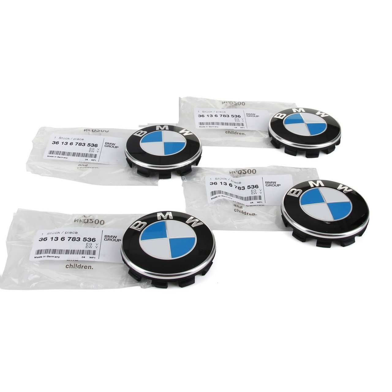 BMW 36136783536 | 3 Seri F30 Kasa Jant Orta Göbeği Orijinal Takım