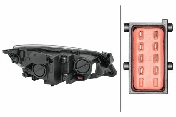 HELLA 1EG010011-371 | Far Sol Astra J Elektrikli Motorlu Sport