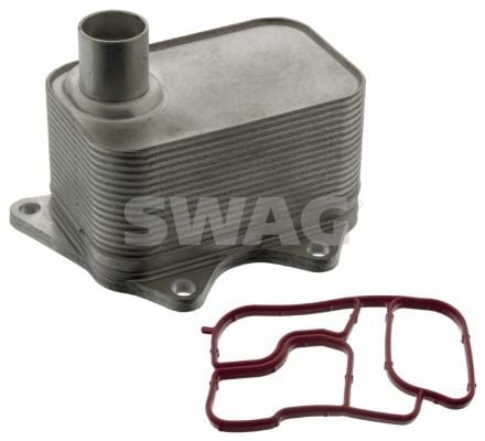 SWAG 30100856 | Yağ Soğutucu 06-12 Passat-Jetta-Tgu-Superb-A4 1.8Tsi-2.0Fsi-Tfsi- TSI