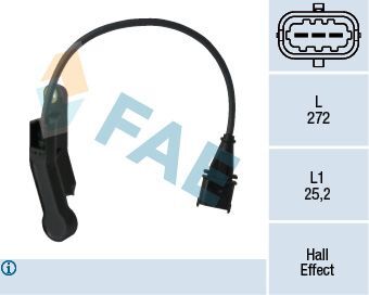 FAE 79138 | Eksantrik Devir Sensörü Astra.G-Vectra.B 1.8 16V *Z18xe*