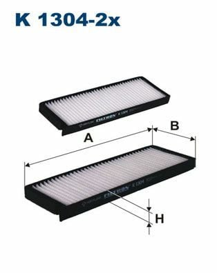 FILTRON K1304-2X | Polen Filtresi 02-Rexton-Rodıus + Ac