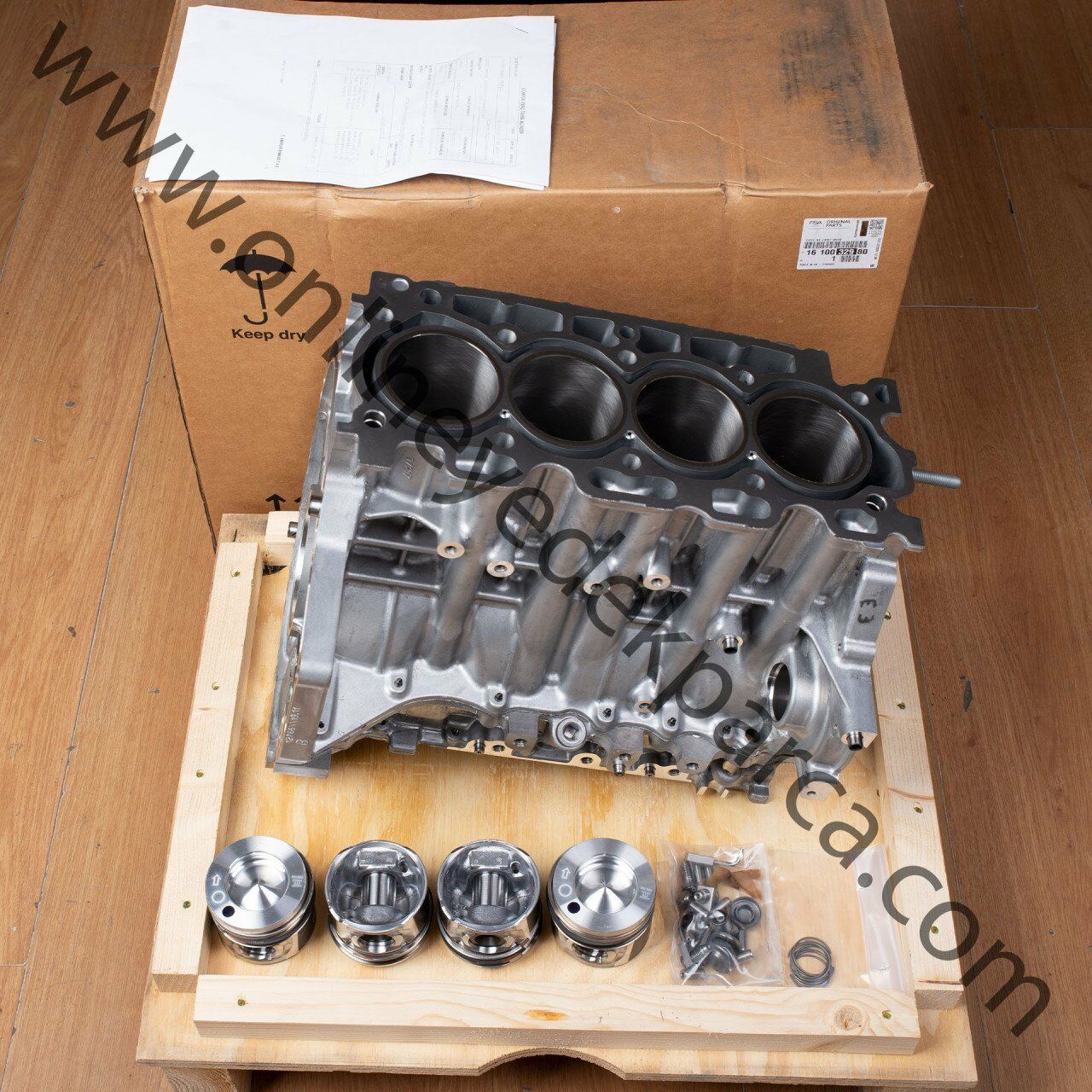 PSA 0130.Z4 | Citroen C3 1.6 Hdi Euro4 Motor Bloğu Piston Sekmanlı 75mm Orijinal Sıfır Faturalı