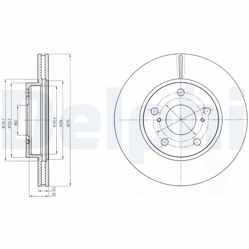 DELPHI BG4232 | Fren Diski Ön Auris (_E15_) 06-121.6 (Zre151_) 1.4 (Zze150_) 1.33 Dual-Vvti (Nre150_) 1.6 (Zre151_) 1.8 (Zre152_) Auris (_E18_) 12-181.3 (Nre180_) Corolla Sedan (_E15_) 06-141.6 Dual Vvti (Zre141, Zre151) 1.33 (Nre150) 1.6 (Zre151) Corolla