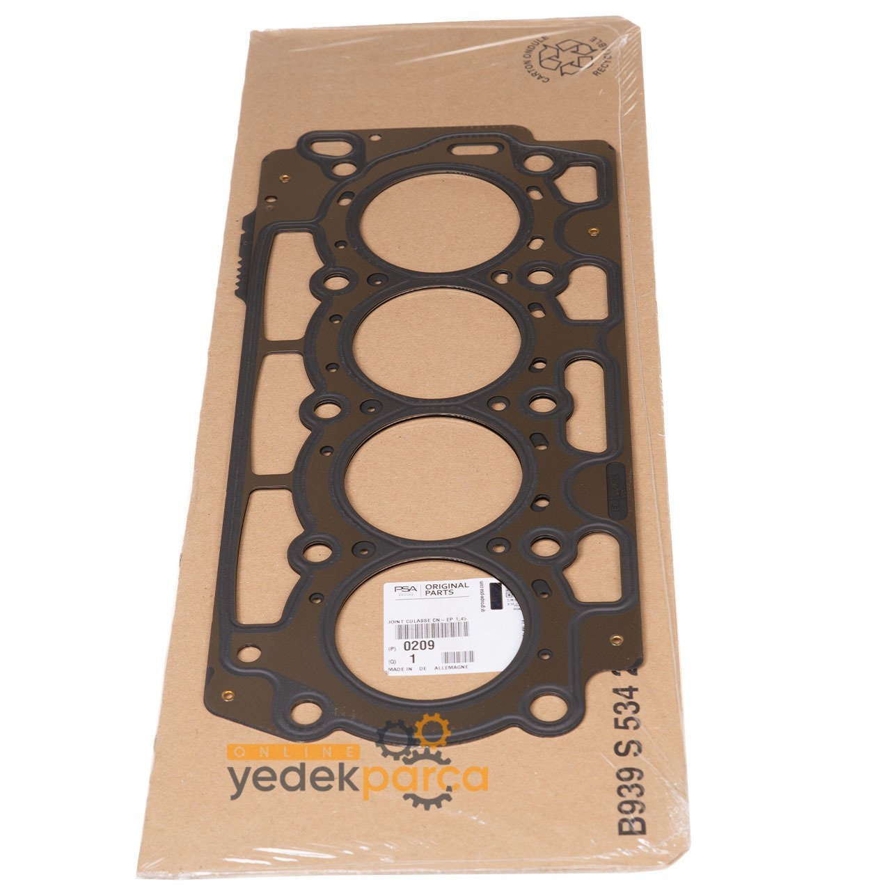 PSA 0209.CG | Citroen C3 1.4 16 Valf Dizel Silindir Kapak Conta 5 Kertik Orijinal