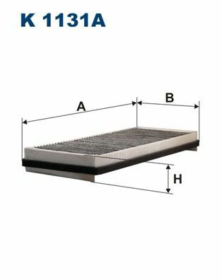 FILTRON K1131A | Polen Filtresi 03-Espace + Ca