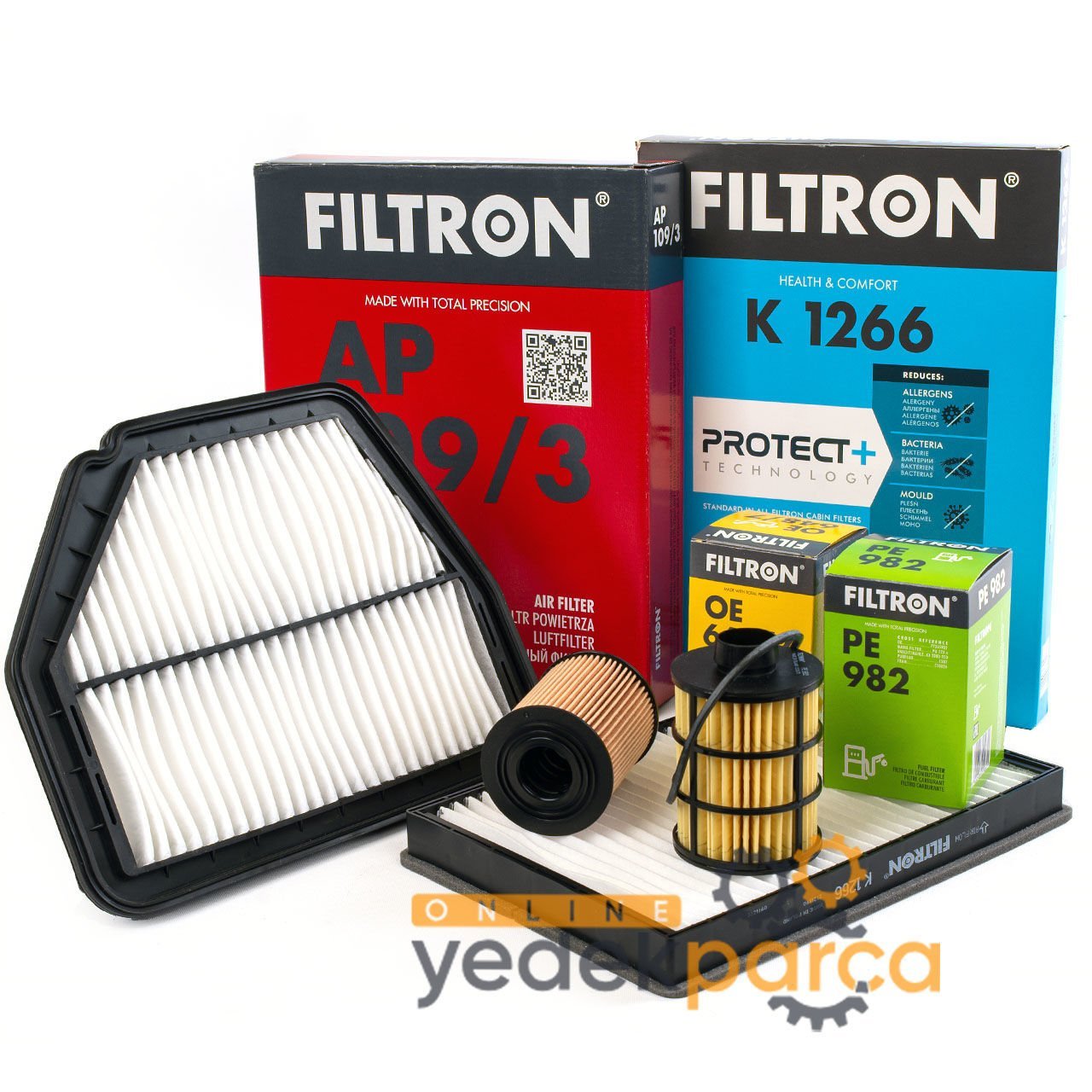 Chevrolet Captiva C100 2.0 Dizel Periyodik Bakım Filtre Seti Filtron Marka Ürün 2007-2011