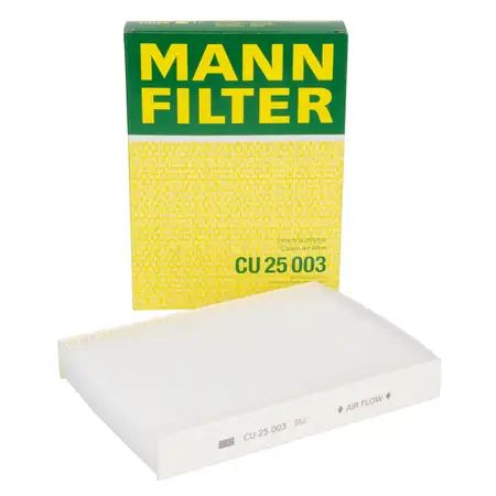 MANN CU25003 | Renault Megane 4 2015- Polen Filtresi Karbonsuz