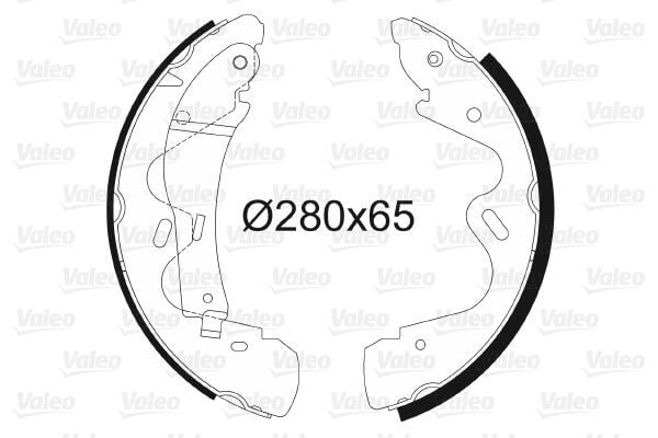 VALEO 564100 | Arka Fren Balatası Pabuç Nissan Terrano II R20 02-07