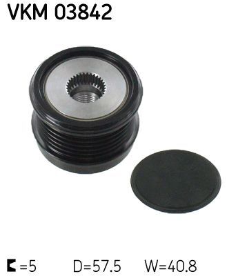 SKF VKM03842 | Alterator Kasnağı Mercedes W205 S205 W212 W213 A207 A238 C20