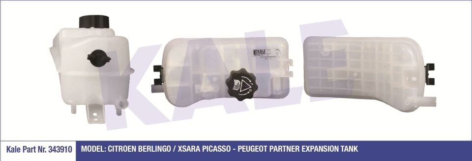 KAL 343910 | Citroen Berlingo 2000-2009 1.9 Dizel Yedek Su Deposu Yansanayi