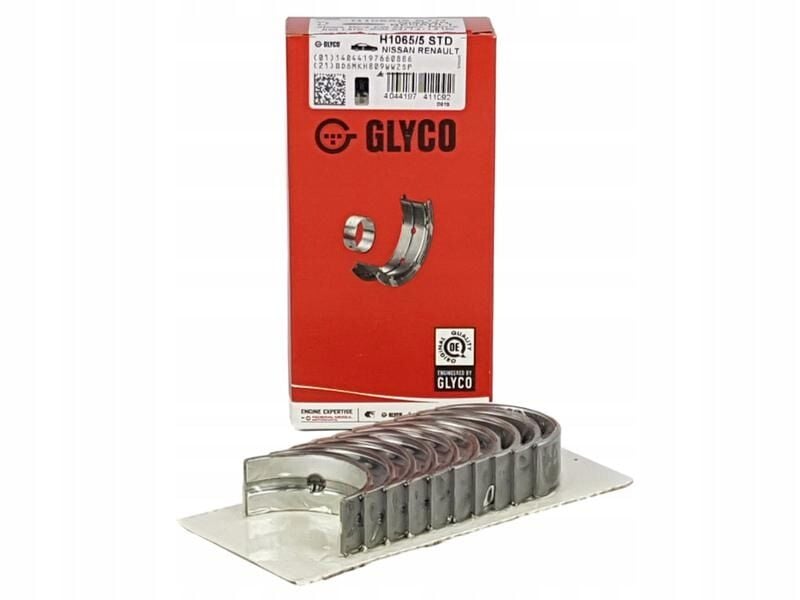 GLYCO H1065-5 | Renault Clio 4 2012- 1.5 dCi Ana Yatak Takımı Std Gleyco Marka