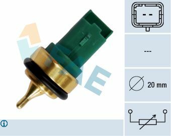 FAE 33707 | Hararet Müşürü 00-206-207-307-308-C2-C3-C4 1.4-1.6 16V