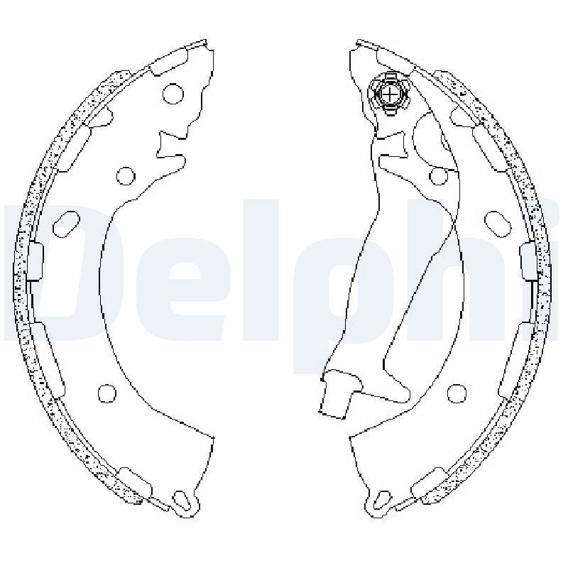 DELPHI LS2195 | Fren Balatası Arka Hyundai i10 2019->