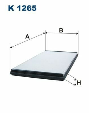 FILTRON K1265 | Polen Filtresi 00-X5 (E53)