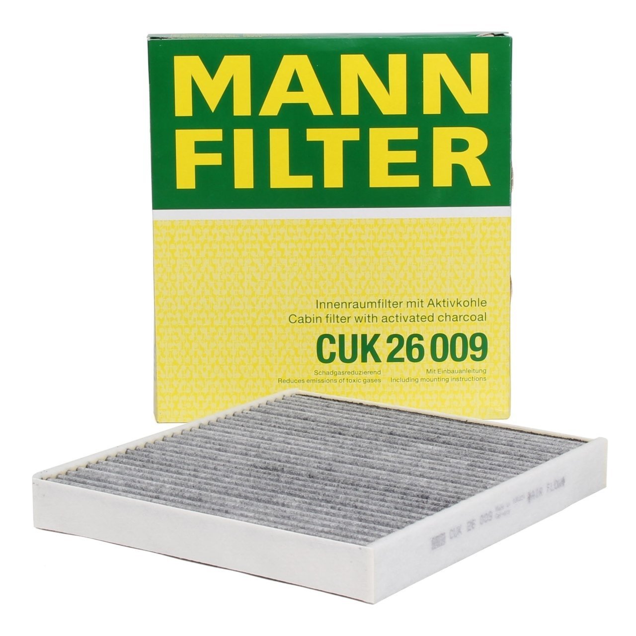 MANN CUK26009 | Skoda Superb 2015 Sonrası Polen Filtresi (CUK26009)