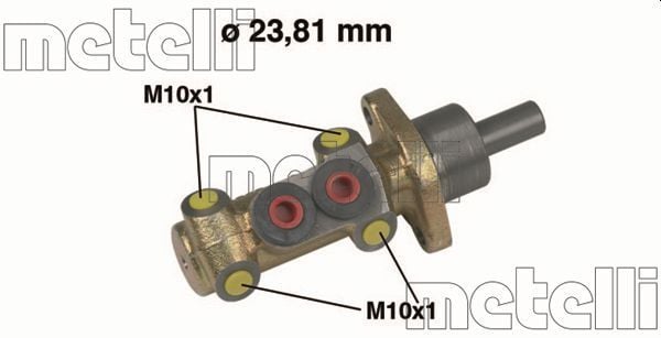 METELLI 05-0418 | Ana Merkez ABS Sız (Renault Megane I 1.6 1.9 Dtı 1.9 DCI 99-03 / Scenic I 1.6 1,9Dcı 99-03)