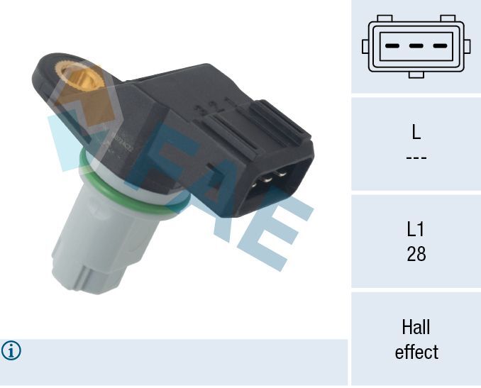 FAE 79159 | Eksantrik Mil Sensörü Kangoo Laguna Megane Scenic Traffic 1,9Dcı Master 2,2Dcı / 2,5Dcı