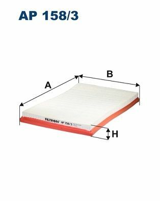 FILTRON AP158-3 | Hava Filtresi 15-Vito