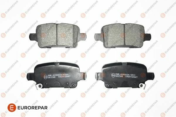 EUROREPAR 1667816680 | Opel insignia B Arka Fren Balata Takımı