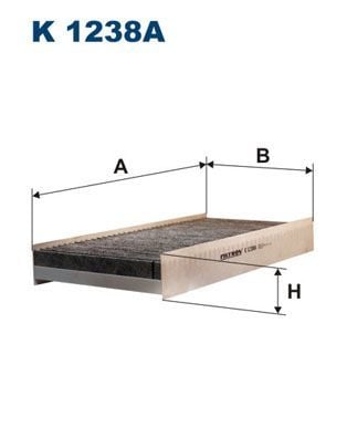 FILTRON K1238A | Polen Filtresi 07-Expert-Scudo-Jumpy + Ca