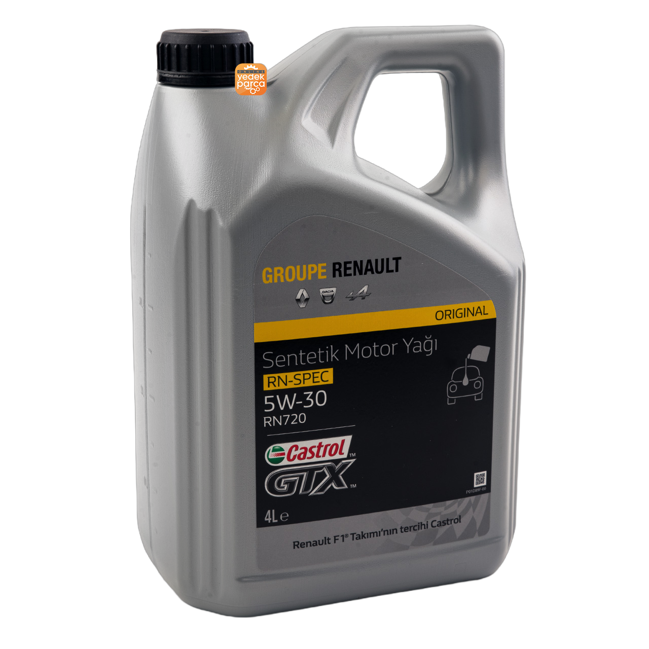 Castrol 5W30 Rn-Spec RN 720 4 Litre Motor Yağı Renault 2024