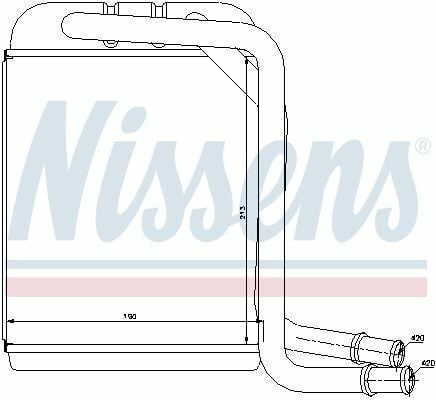 NISSENS 73976 | Kalorifer Radyatörü VW T5 Touareg,Q7,Porsche