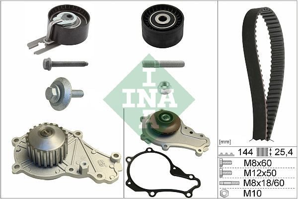INA 530023930 | Triger Tk + Devirdaim 206-207-307-Bpp-Nmo-Fıe-Ma.2 1.4Hdi 68Hp