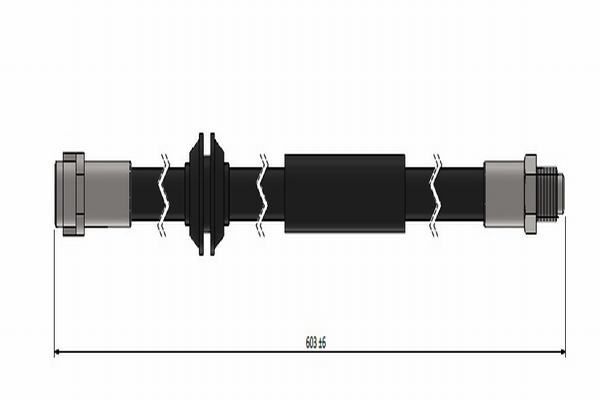CAVO C900.679.A | Fren Hortumu On 05-11 M-Seri (W164)