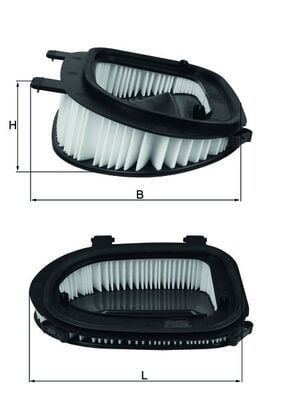 MAHLE LX3541 | Hava Filtresi 11-X3-X5