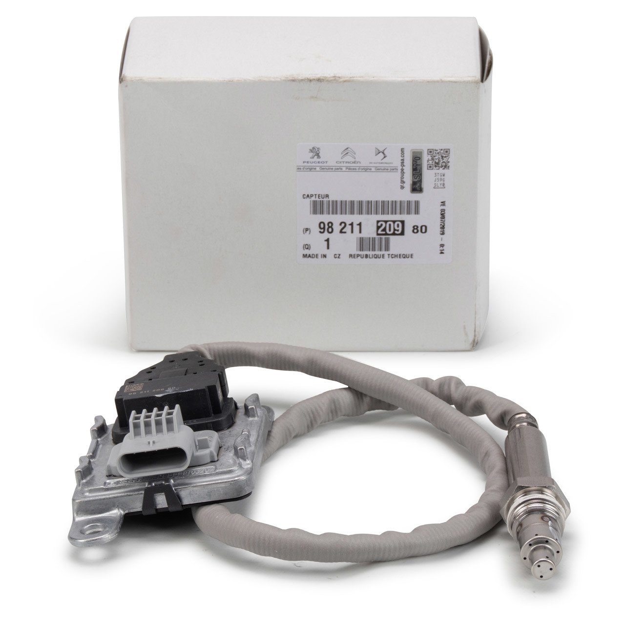 PSA 9821120980 | Peugeot Partner 2009-2019 Egzoz Azot Kaptörü Beyinli Orijinal