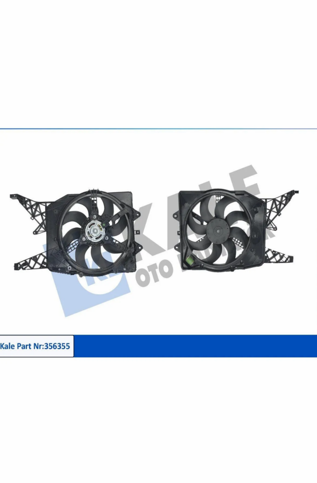 KALE 356355 | Fan Motoru Davlumbazlı Klimalı 12V (Opel Corsa D 1.3 / 1.7Cdtı 1.6Turbo 06<14)