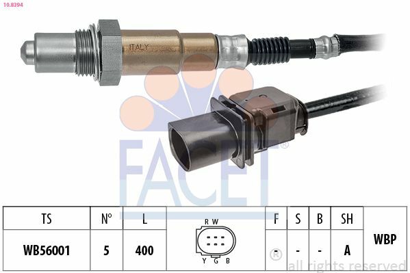 FACET 10.8394 | Oksijen Lamda Sensörü Daily IV V 06 >