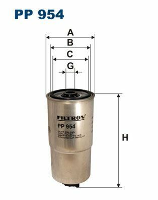 FILTRON PP954 | Mazot Filtresi 00-Marea-Bravo 1.9Jtd