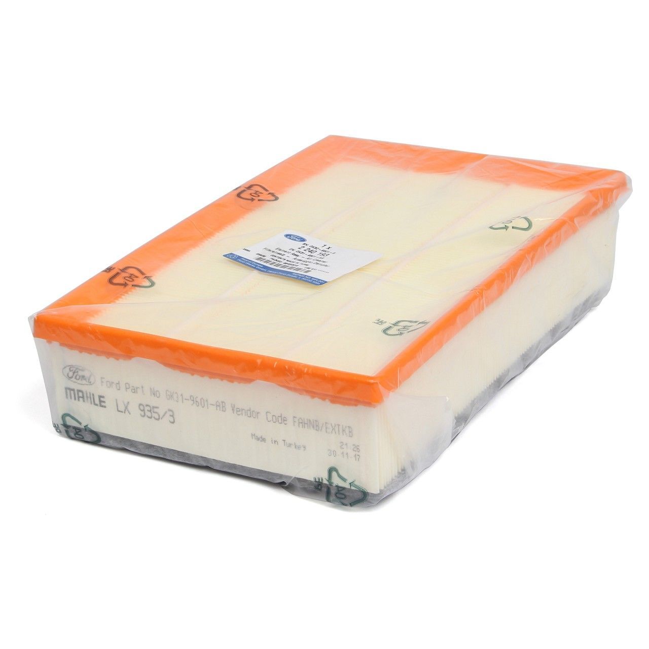 FORD OTOSAN MEGK319601AA| Ford Transit 2018 -  2.0 Dizel Ecoblue Süngerli Hava Filtresi