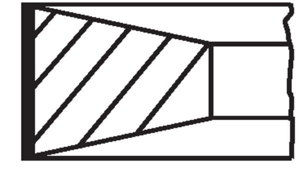 MAHLE 039RS001190N0 | Segman 73.70 mm (Std) Peugeot 207 208 2008 1.4 HDI Dv4c Dv4td