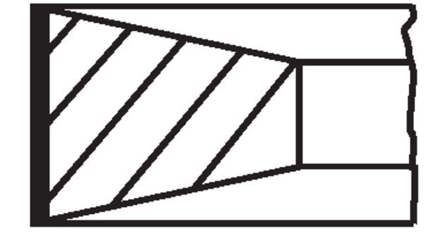 MAHLE 039RS001190N0 | Segman 73.70 mm (Std) Peugeot 207 208 2008 1.4 HDI Dv4c Dv4td
