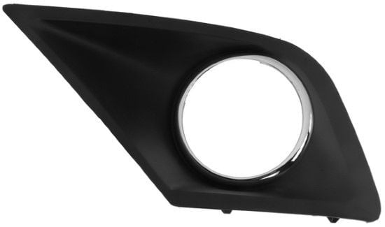 PHIRA 20709143 | Ön Tampon Alt Izgara Sol (Krom Çerçeveli Delikli) Peugeot 207 2009