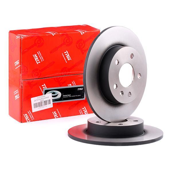 TRW DF4051 | Opel Astra H Arka Fren Disk Takım 5 Bijon