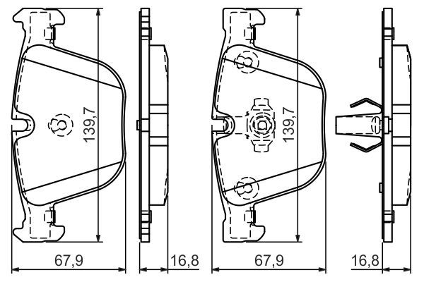BOSCH 0986494294 | Fren Balata Arka 1 Coupe (E82) 07-13M 3 (E90) 04-11M3 3 Cabrio (E93) 06-13M3 3 Coupe (E92) 06-13M3 5 (E60) 01-10530 D 545 İ M5 535 D 540 İ 550 İ 530 D 535 D 525 İ 525 D 530 D 540 İ 530 İ 5 Touring (E61) 04-10545 İ 530 D 535 D 530 İ 5 Se