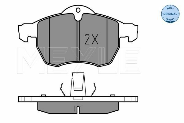 MEYLE 0252305719-W | Fren Balatası Opel Astra G / Zafira A 1.8-2.0 Ön