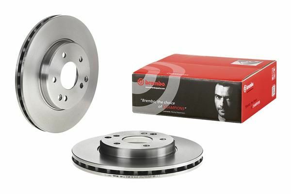 BREMBO 09.8411.10 | Fren Diski Ön (Mercedes W203-W209-W210 C180-C200 / E200) | 2 Adet