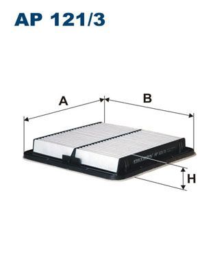 FILTRON AP121-3 | Hava Filtresi 08-Impreza-Forester-Legacy 2.0-2.5-3.0